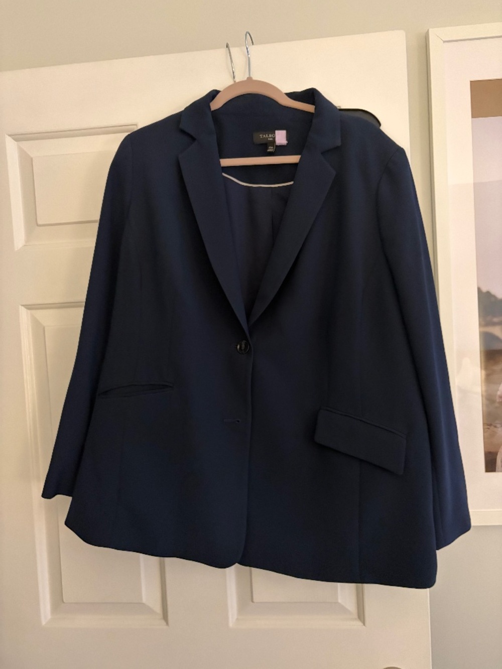 LIKE NEW Talbots Plus Navy Suit